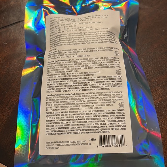 NEW Pat McGrathLabs Dark Star006V2 UltravioletBlue FIRST RELEASE/LIMITED edition - Picture 4 of 12